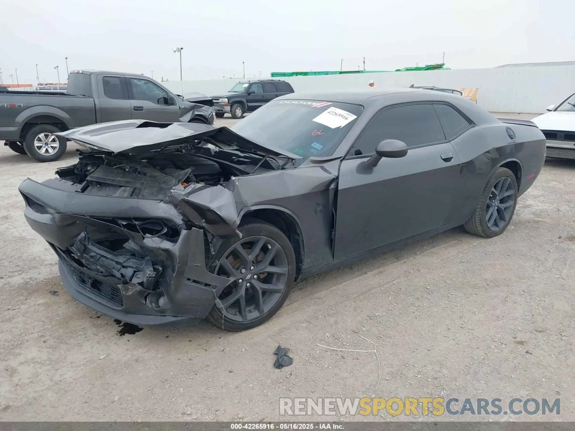 2 Photograph of a damaged car 2C3CDZAG9MH530913 DODGE CHALLENGER 2021