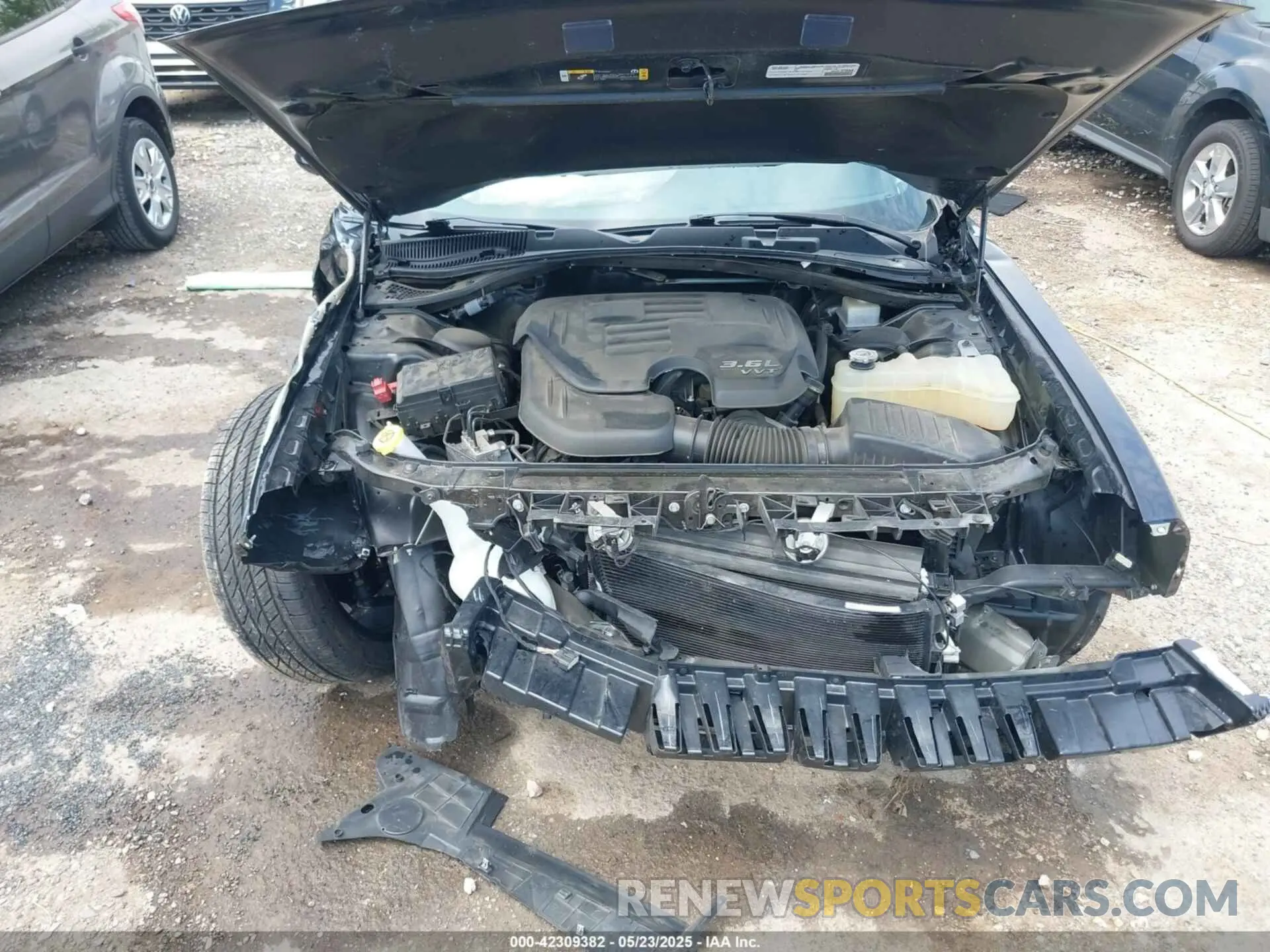 10 Photograph of a damaged car 2C3CDZAG9MH573390 DODGE CHALLENGER 2021