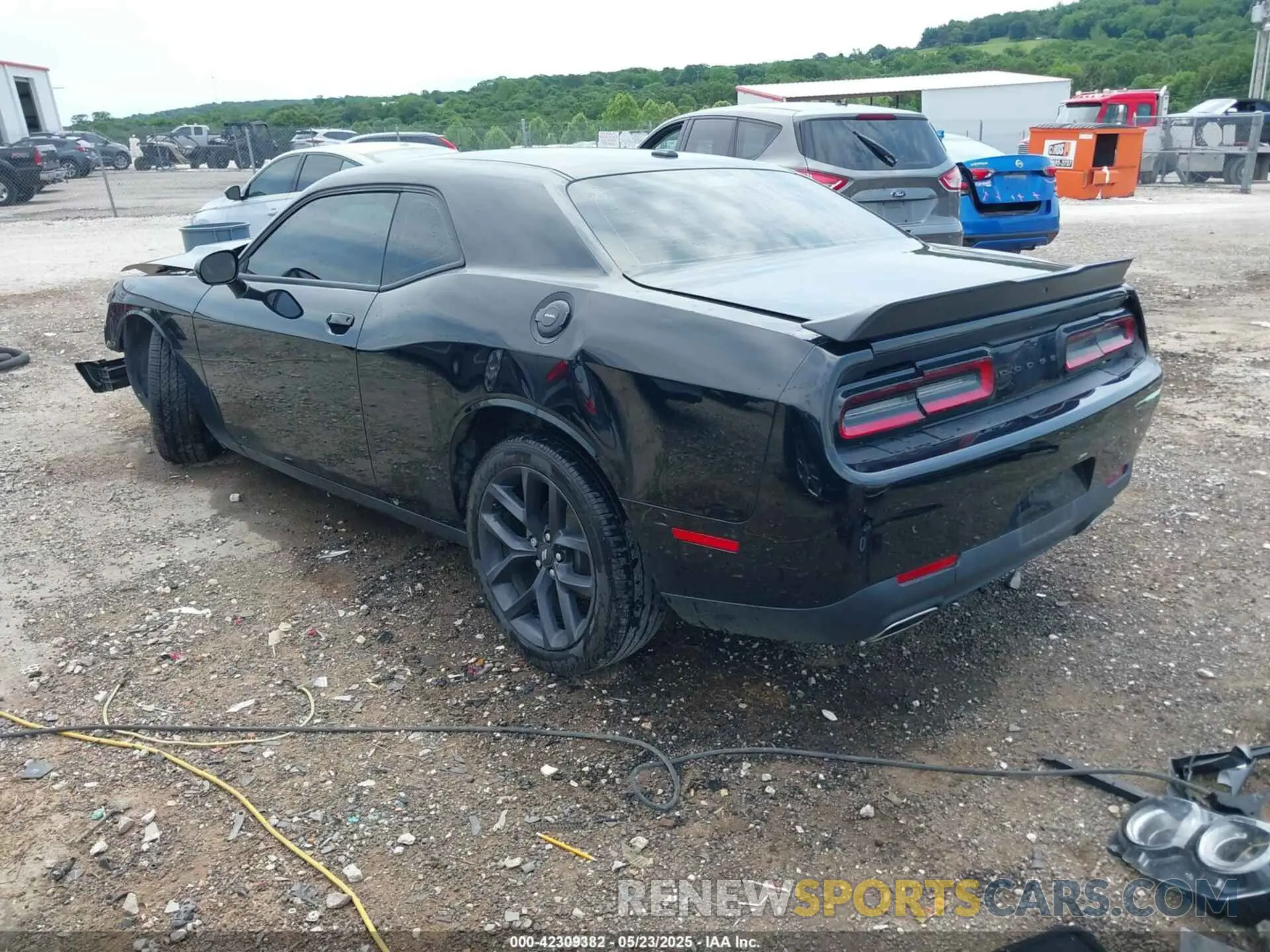 3 Photograph of a damaged car 2C3CDZAG9MH573390 DODGE CHALLENGER 2021