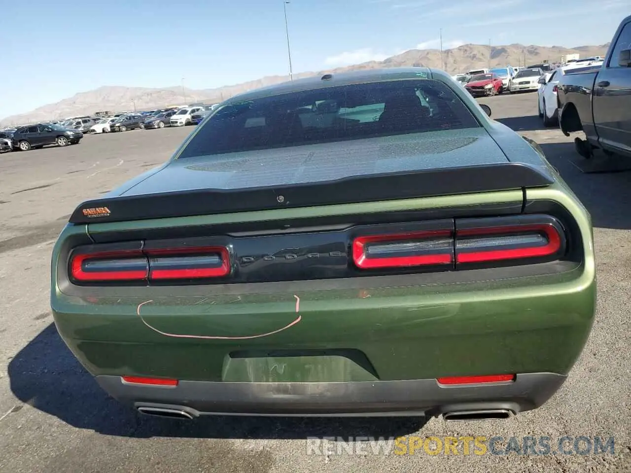6 Photograph of a damaged car 2C3CDZAG9MH620871 DODGE CHALLENGER 2021