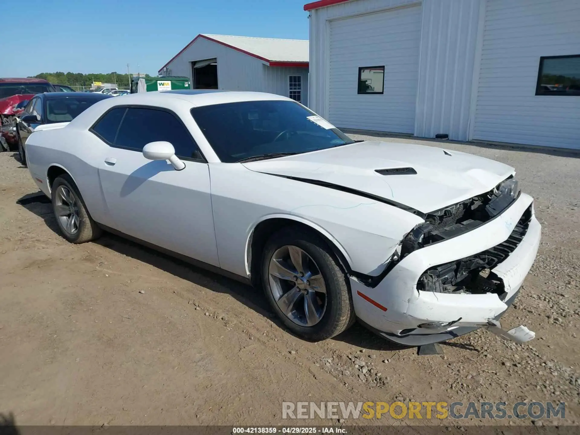 1 Photograph of a damaged car 2C3CDZAG9MH627173 DODGE CHALLENGER 2021