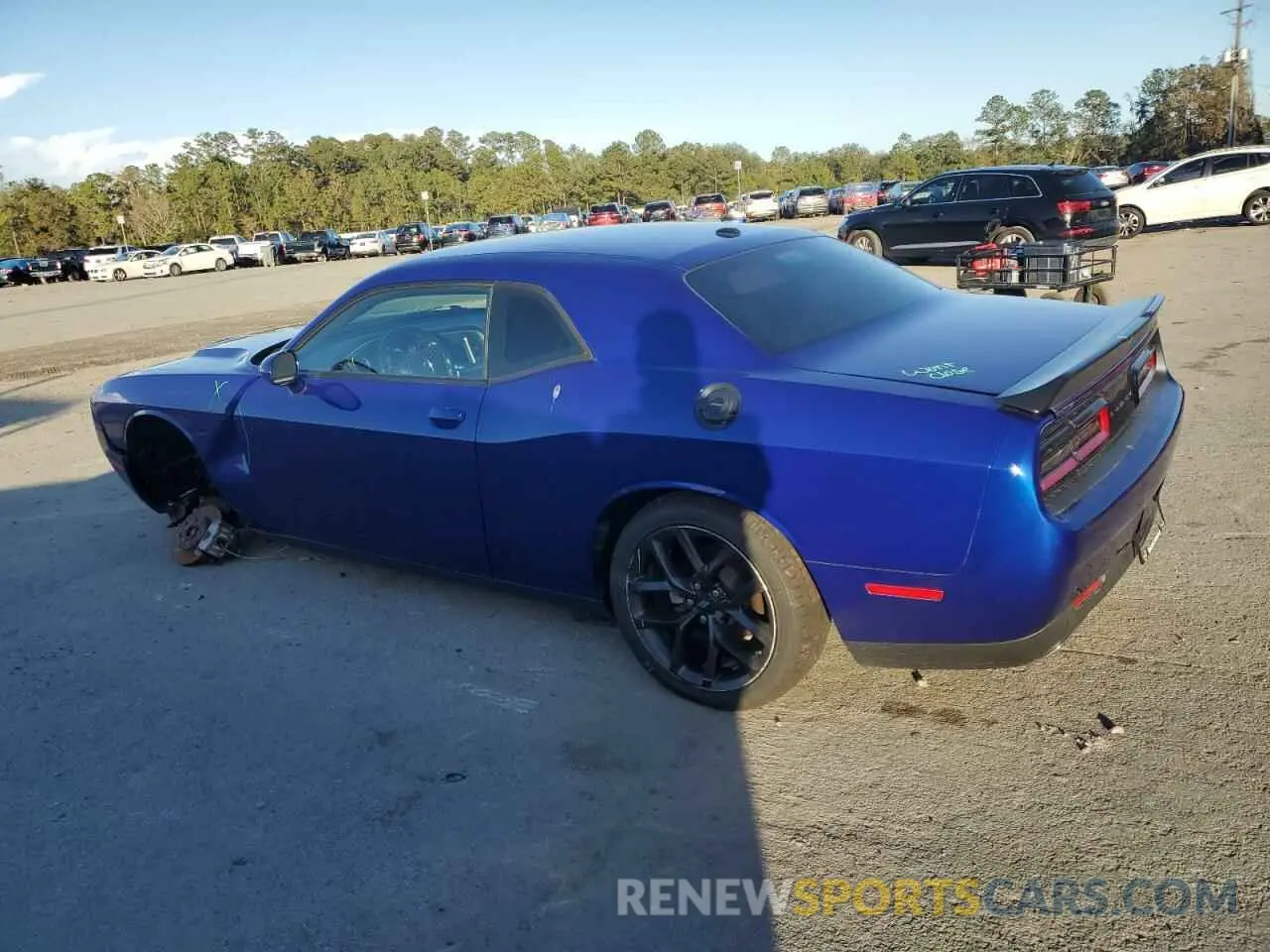 2 Photograph of a damaged car 2C3CDZAG9MH641994 DODGE CHALLENGER 2021
