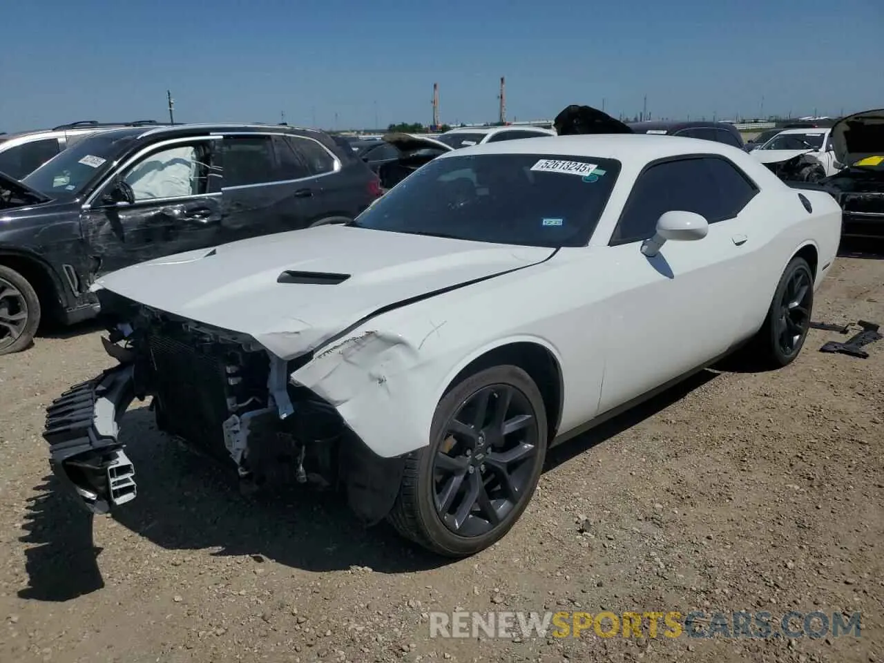 1 Photograph of a damaged car 2C3CDZAG9MH676308 DODGE CHALLENGER 2021