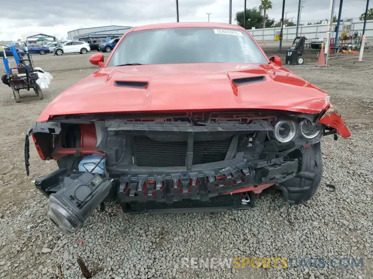 5 Photograph of a damaged car 2C3CDZAGXMH615677 DODGE CHALLENGER 2021