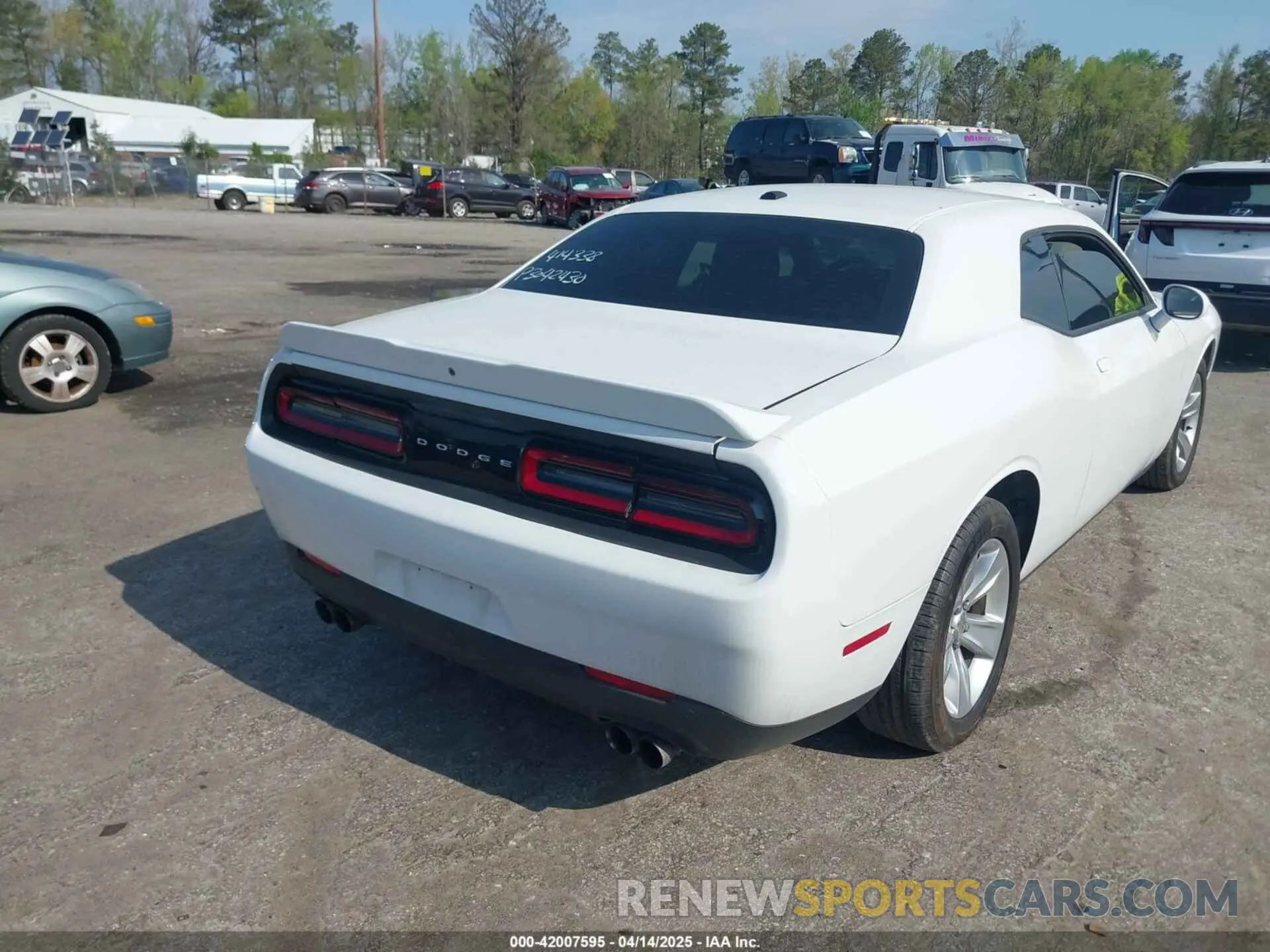 4 Photograph of a damaged car 2C3CDZAGXMH623245 DODGE CHALLENGER 2021