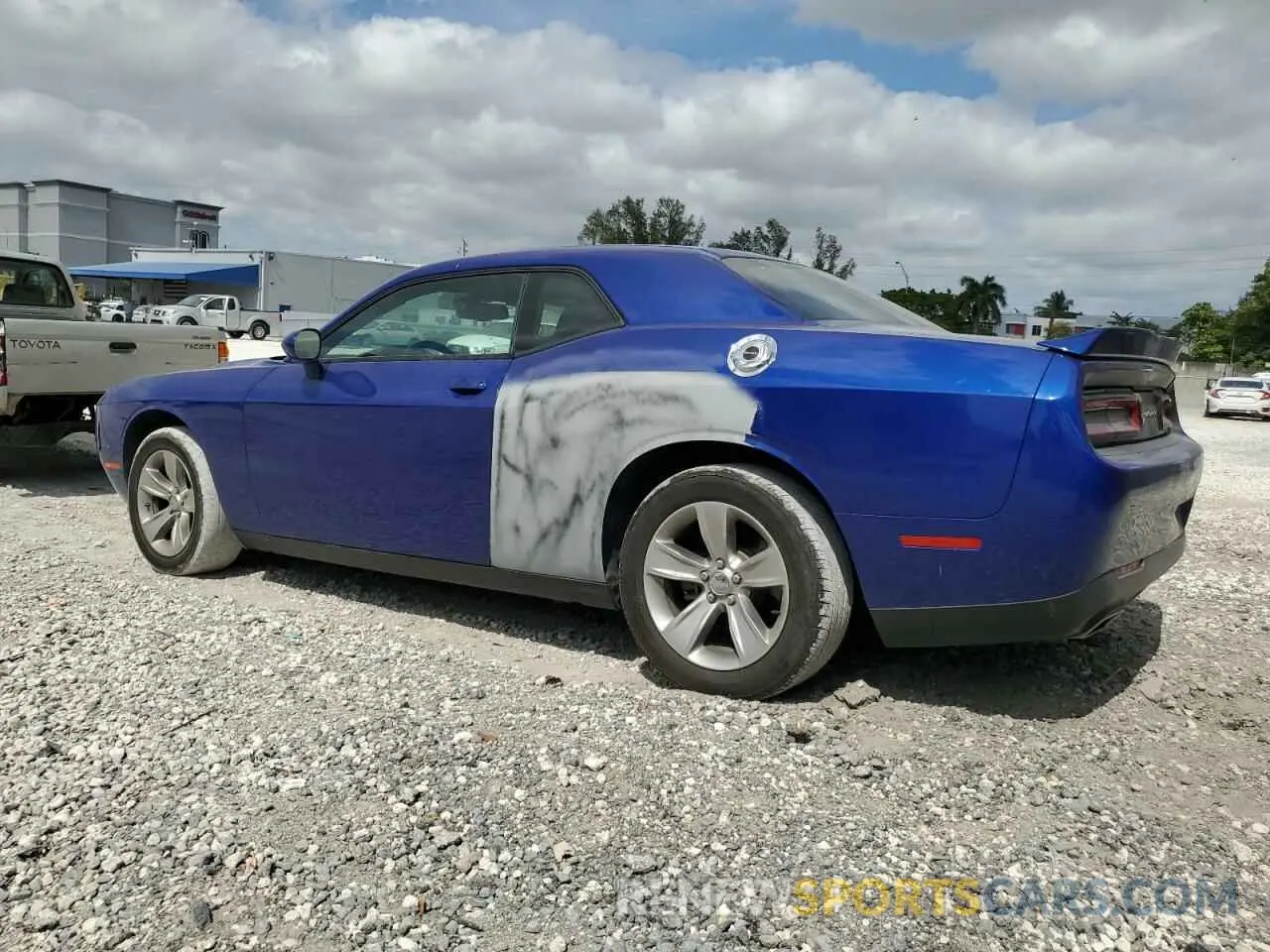 2 Photograph of a damaged car 2C3CDZAGXMH623410 DODGE CHALLENGER 2021