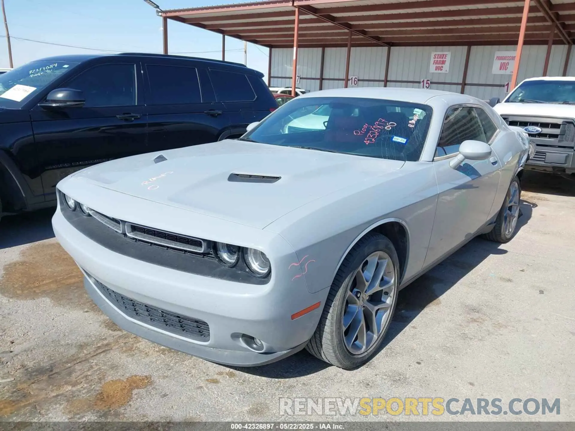 2 Photograph of a damaged car 2C3CDZAGXMH645648 DODGE CHALLENGER 2021