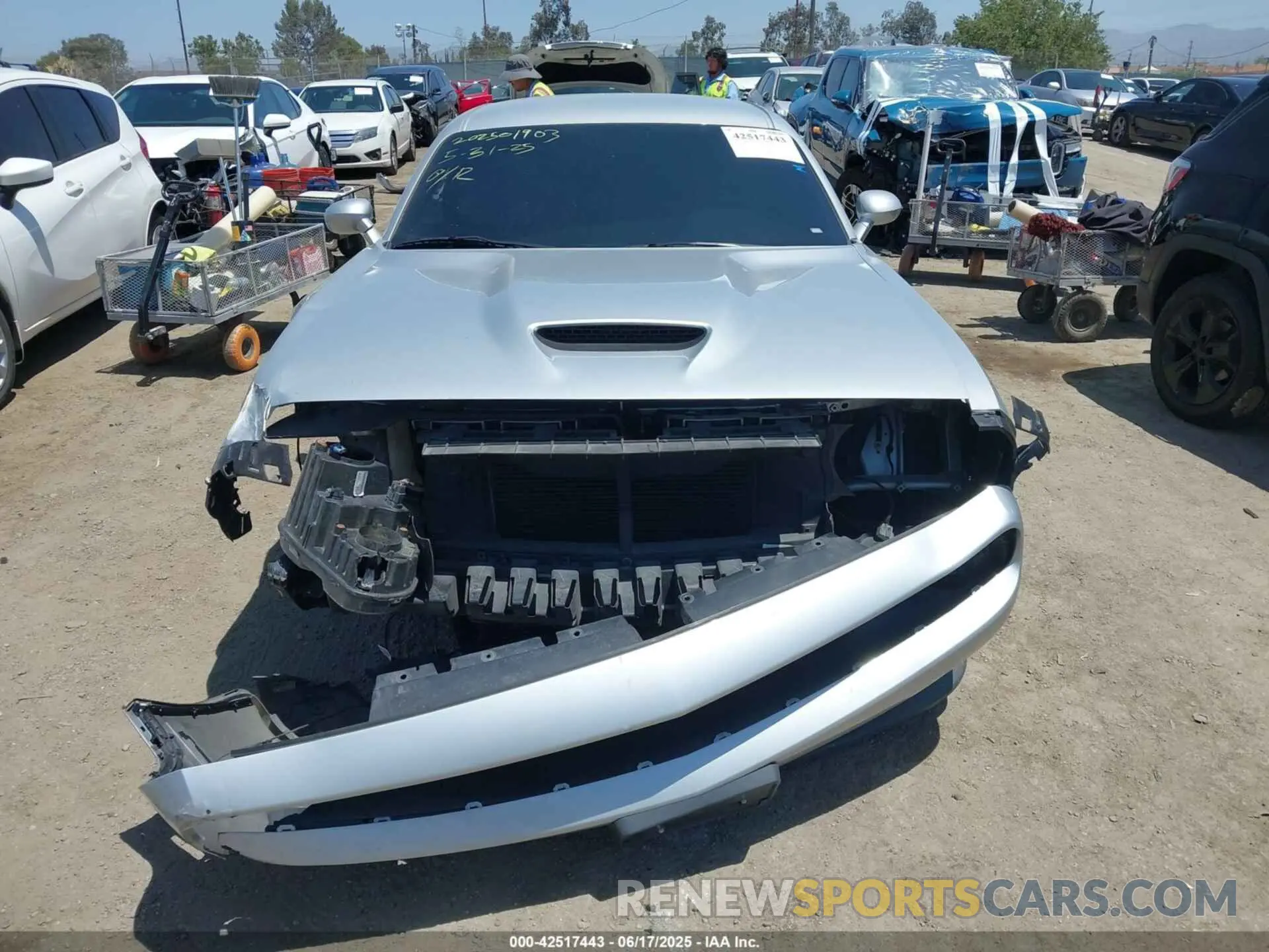 12 Photograph of a damaged car 2C3CDZBT0MH546803 DODGE CHALLENGER 2021