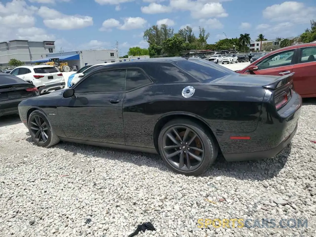 2 Photograph of a damaged car 2C3CDZBT0MH572432 DODGE CHALLENGER 2021