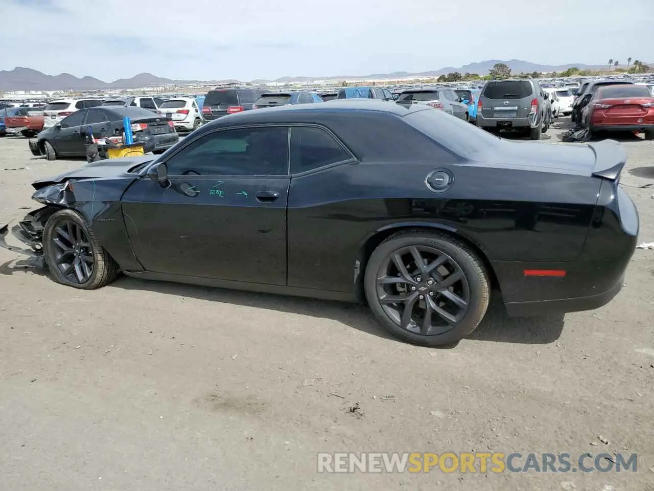 2 Photograph of a damaged car 2C3CDZBT0MH610516 DODGE CHALLENGER 2021