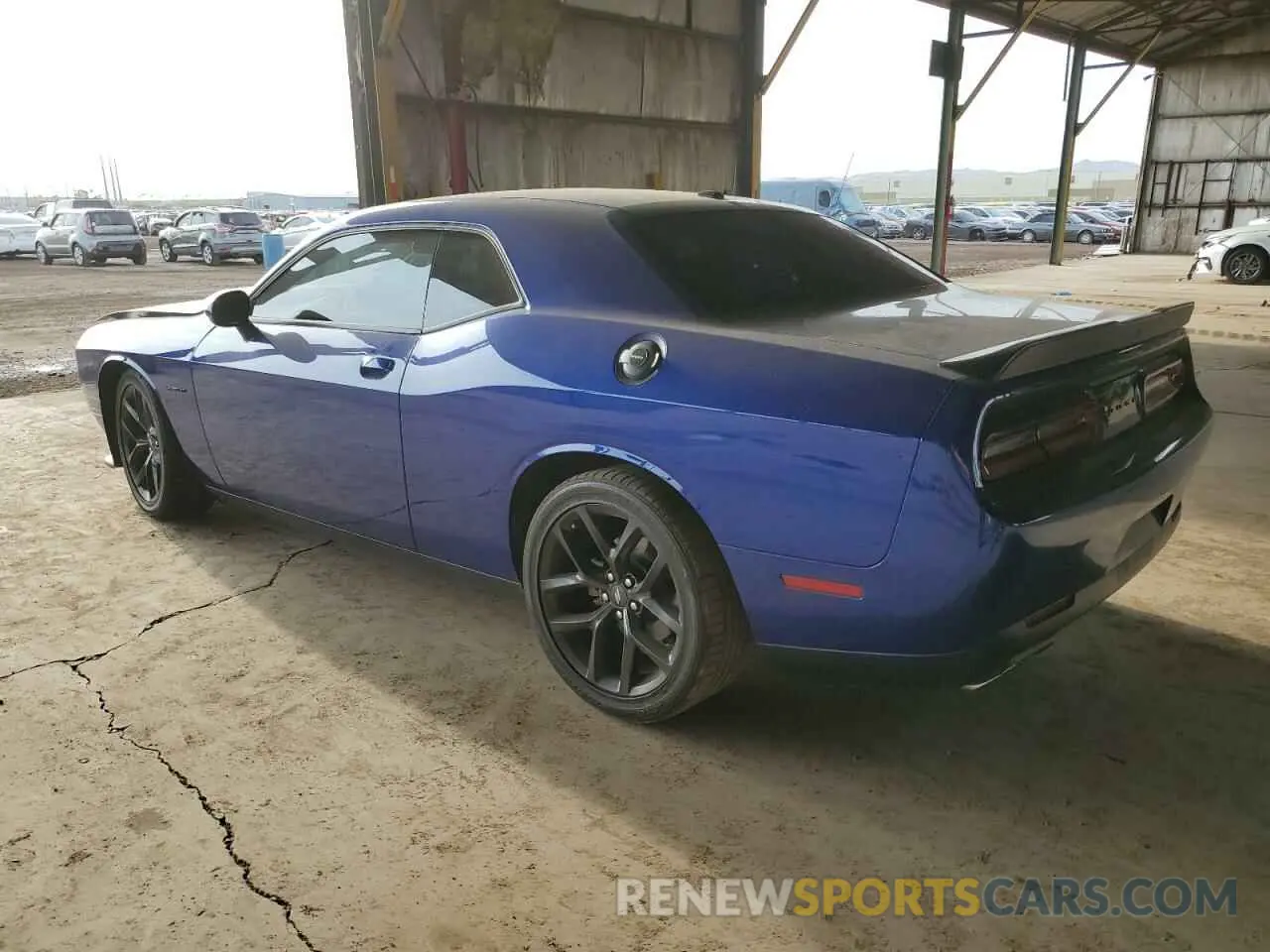 2 Photograph of a damaged car 2C3CDZBT0MH627400 DODGE CHALLENGER 2021