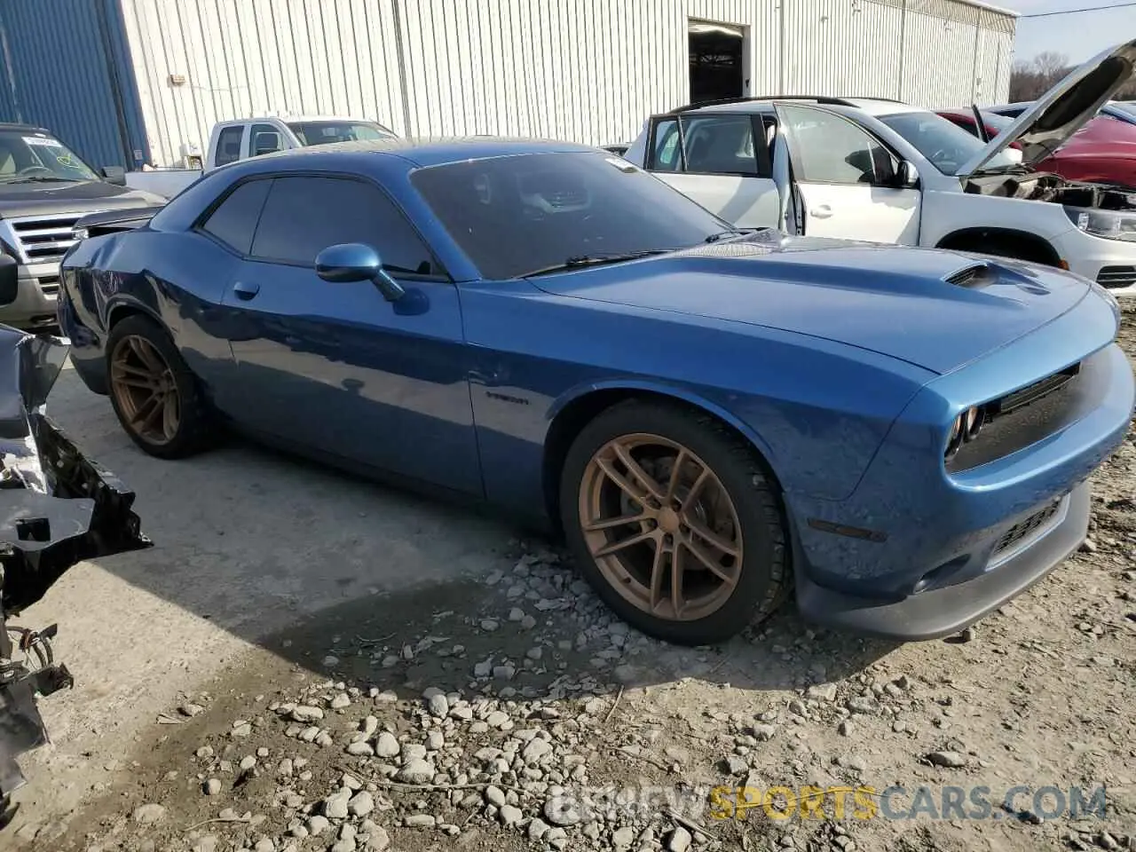 4 Photograph of a damaged car 2C3CDZBT0MH651857 DODGE CHALLENGER 2021