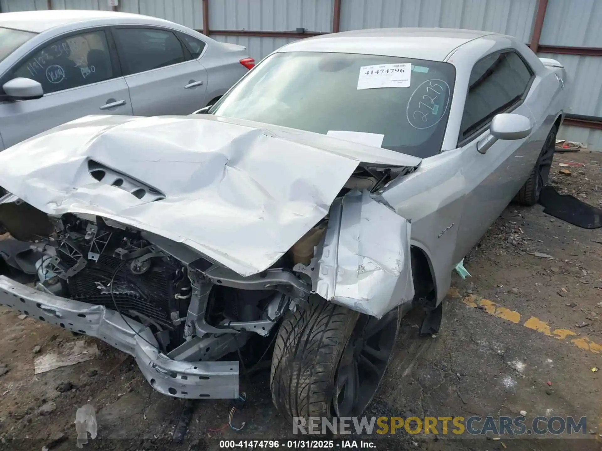 2 Photograph of a damaged car 2C3CDZBT1MH586419 DODGE CHALLENGER 2021