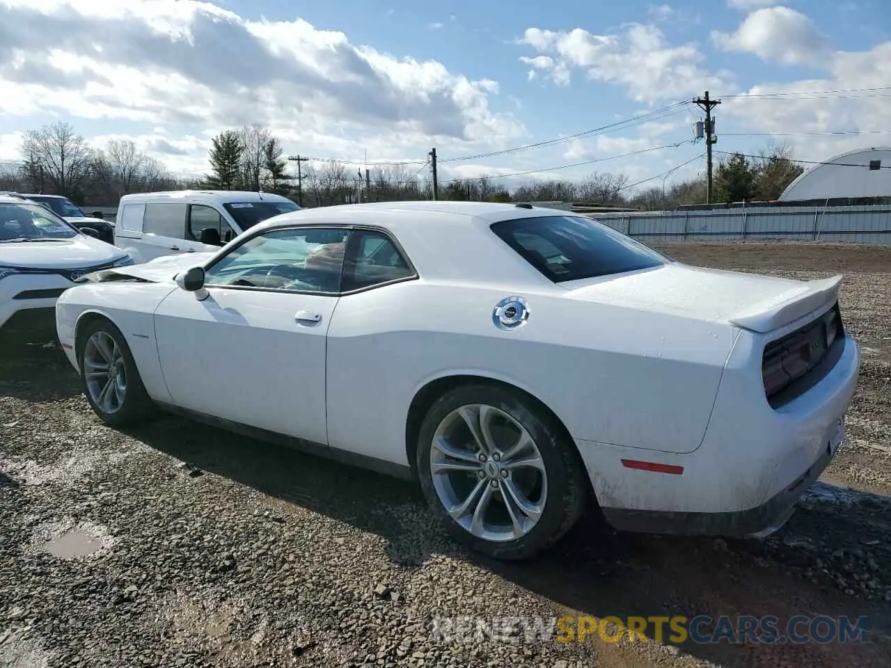 2 Photograph of a damaged car 2C3CDZBT4MH546402 DODGE CHALLENGER 2021