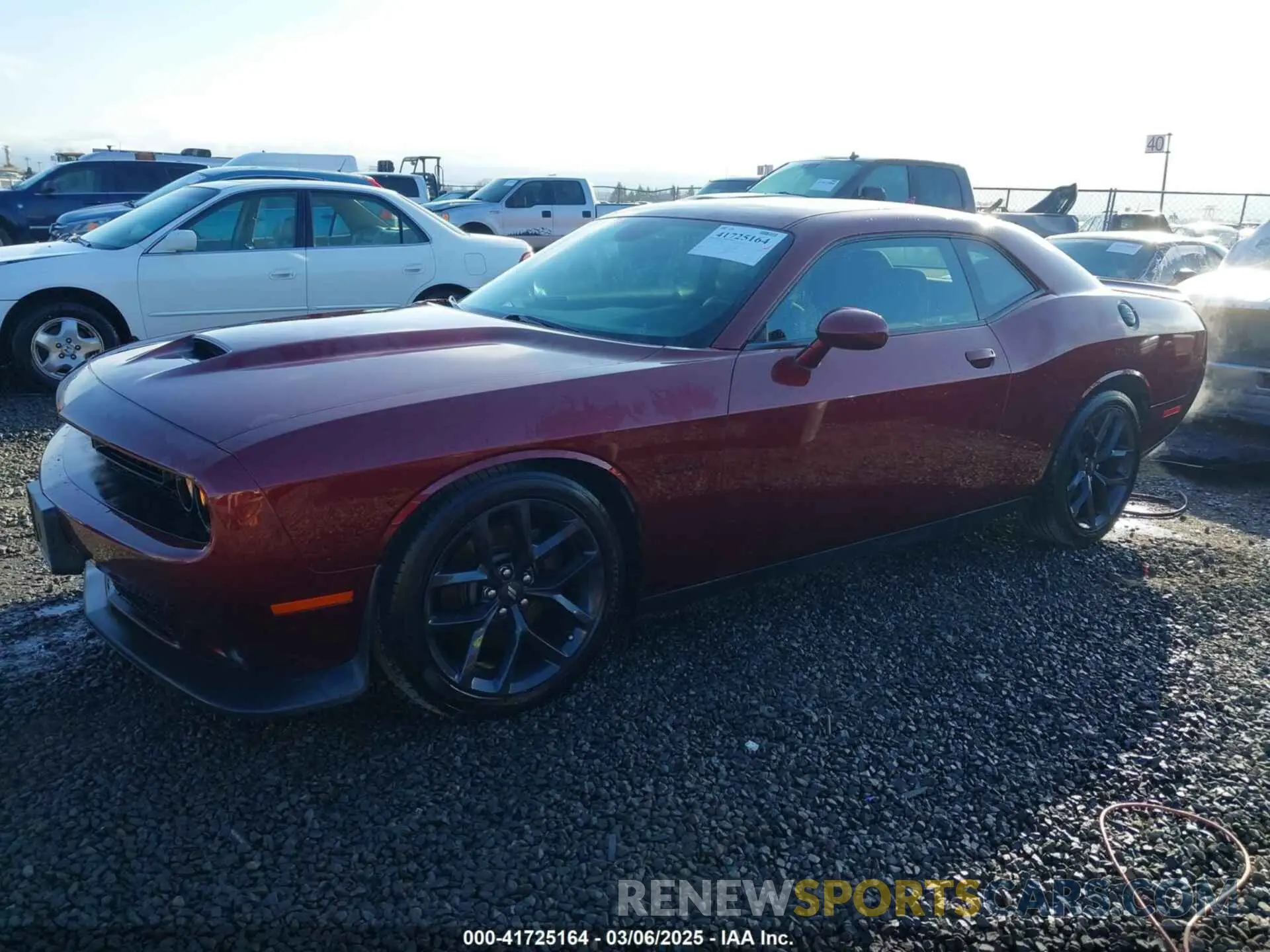 2 Photograph of a damaged car 2C3CDZBT5MH510489 DODGE CHALLENGER 2021