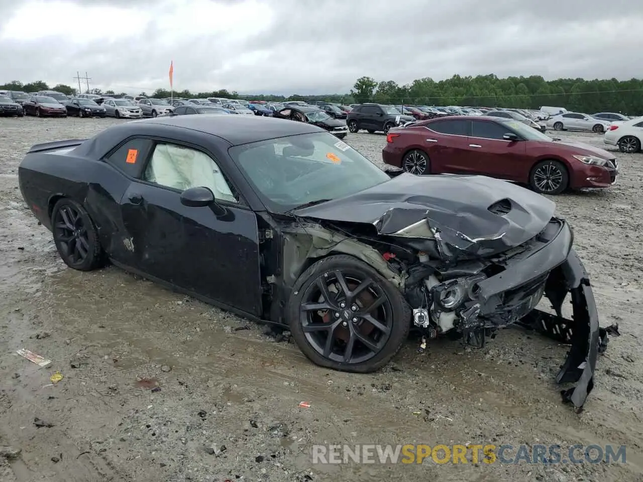 4 Photograph of a damaged car 2C3CDZBT5MH558946 DODGE CHALLENGER 2021