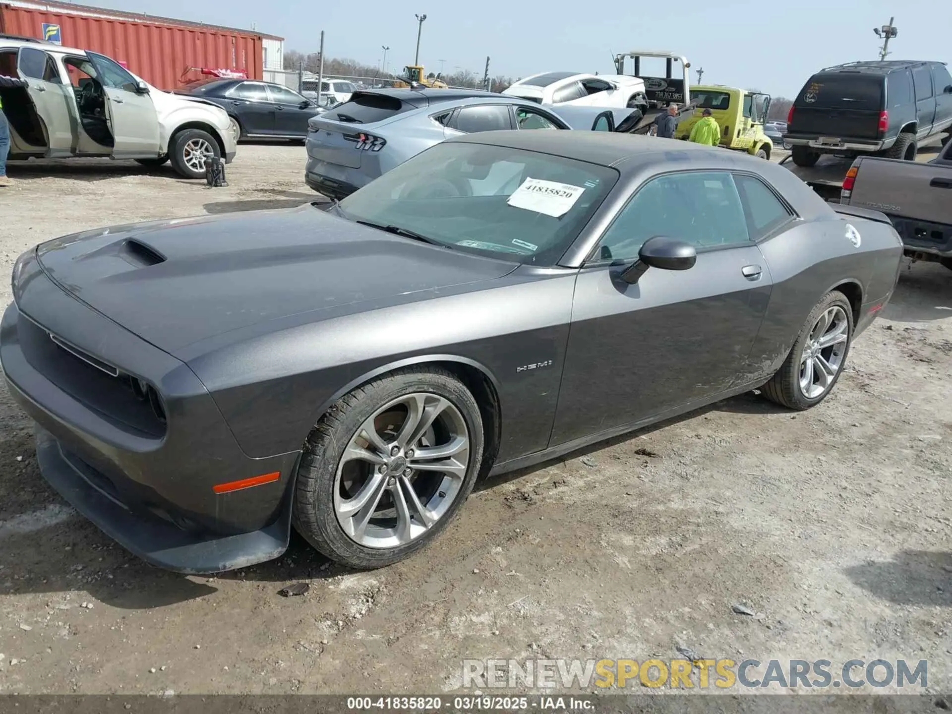 2 Photograph of a damaged car 2C3CDZBT5MH559949 DODGE CHALLENGER 2021