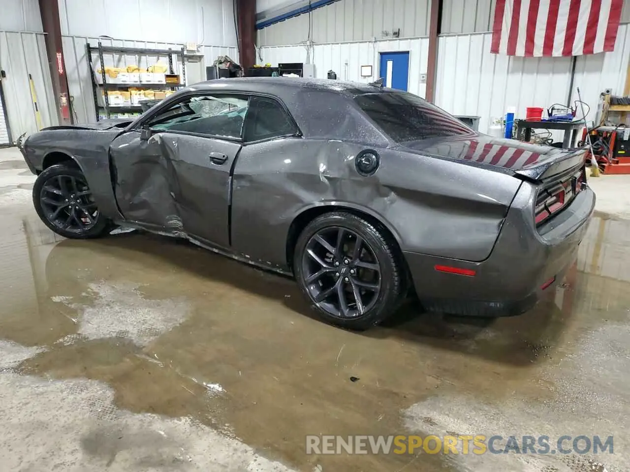 2 Photograph of a damaged car 2C3CDZBT5MH631930 DODGE CHALLENGER 2021