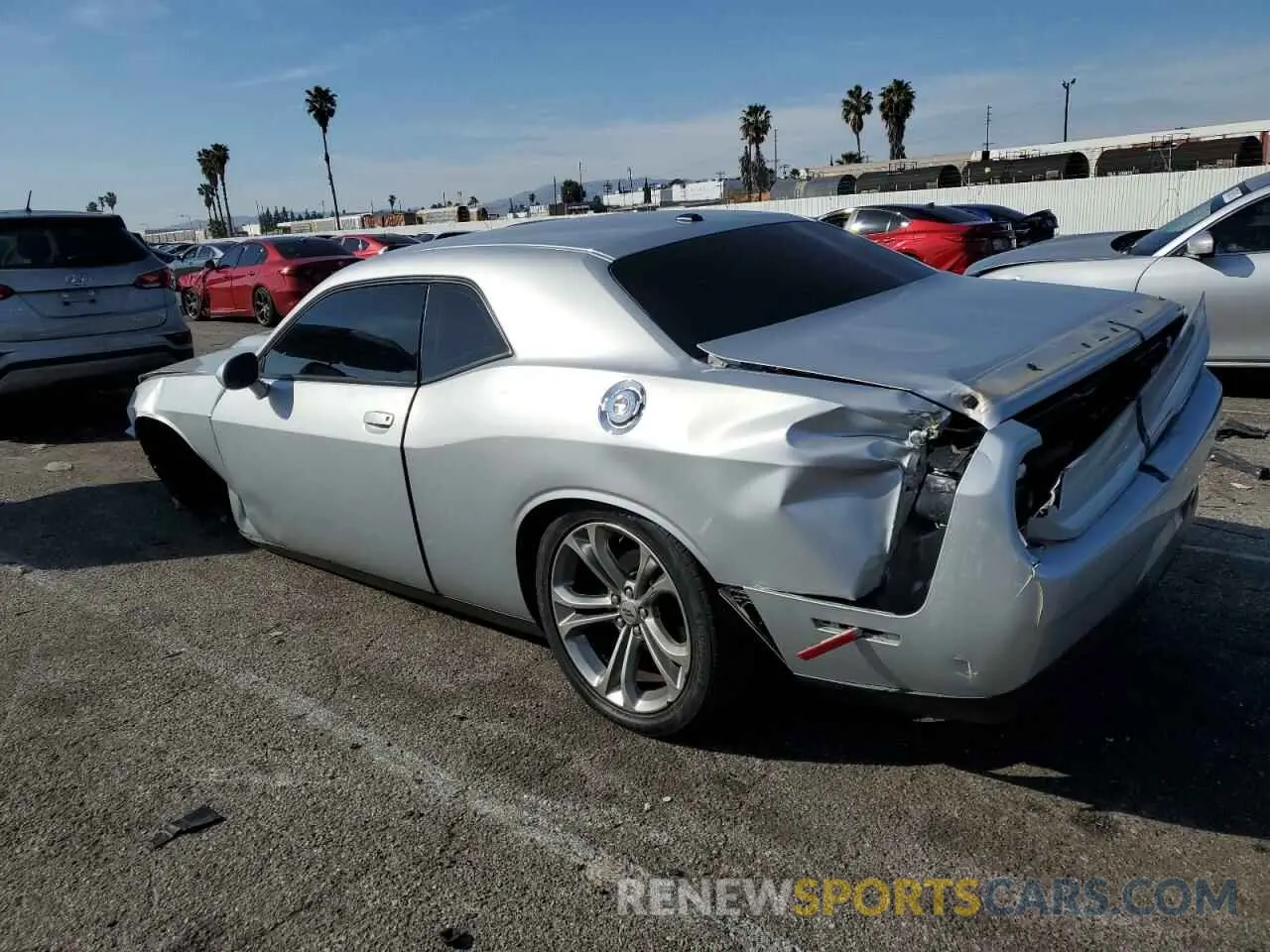 2 Photograph of a damaged car 2C3CDZBT6MH546482 DODGE CHALLENGER 2021