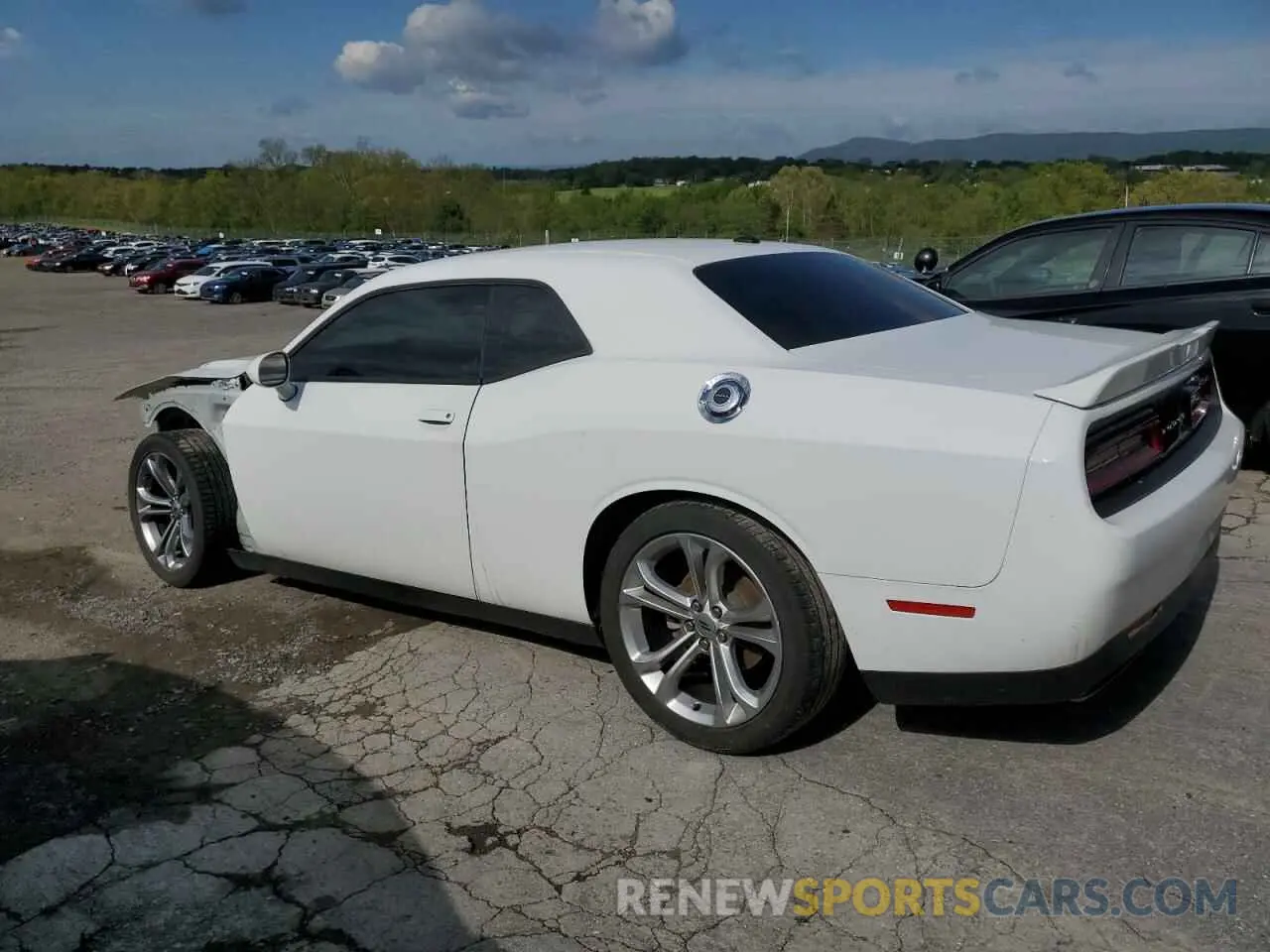 2 Photograph of a damaged car 2C3CDZBT6MH586383 DODGE CHALLENGER 2021