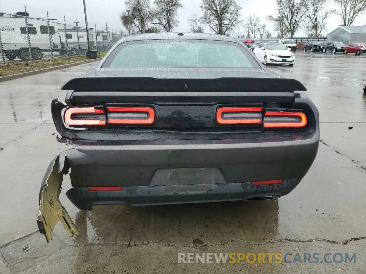 6 Photograph of a damaged car 2C3CDZBT6MH627563 DODGE CHALLENGER 2021