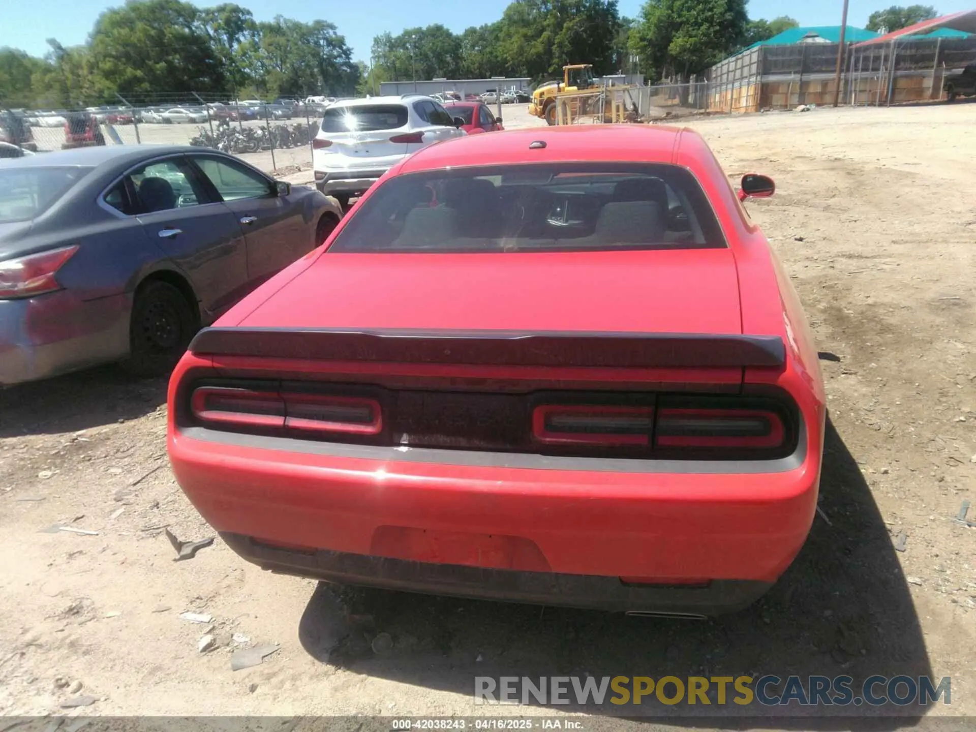 16 Photograph of a damaged car 2C3CDZBT7MH541596 DODGE CHALLENGER 2021