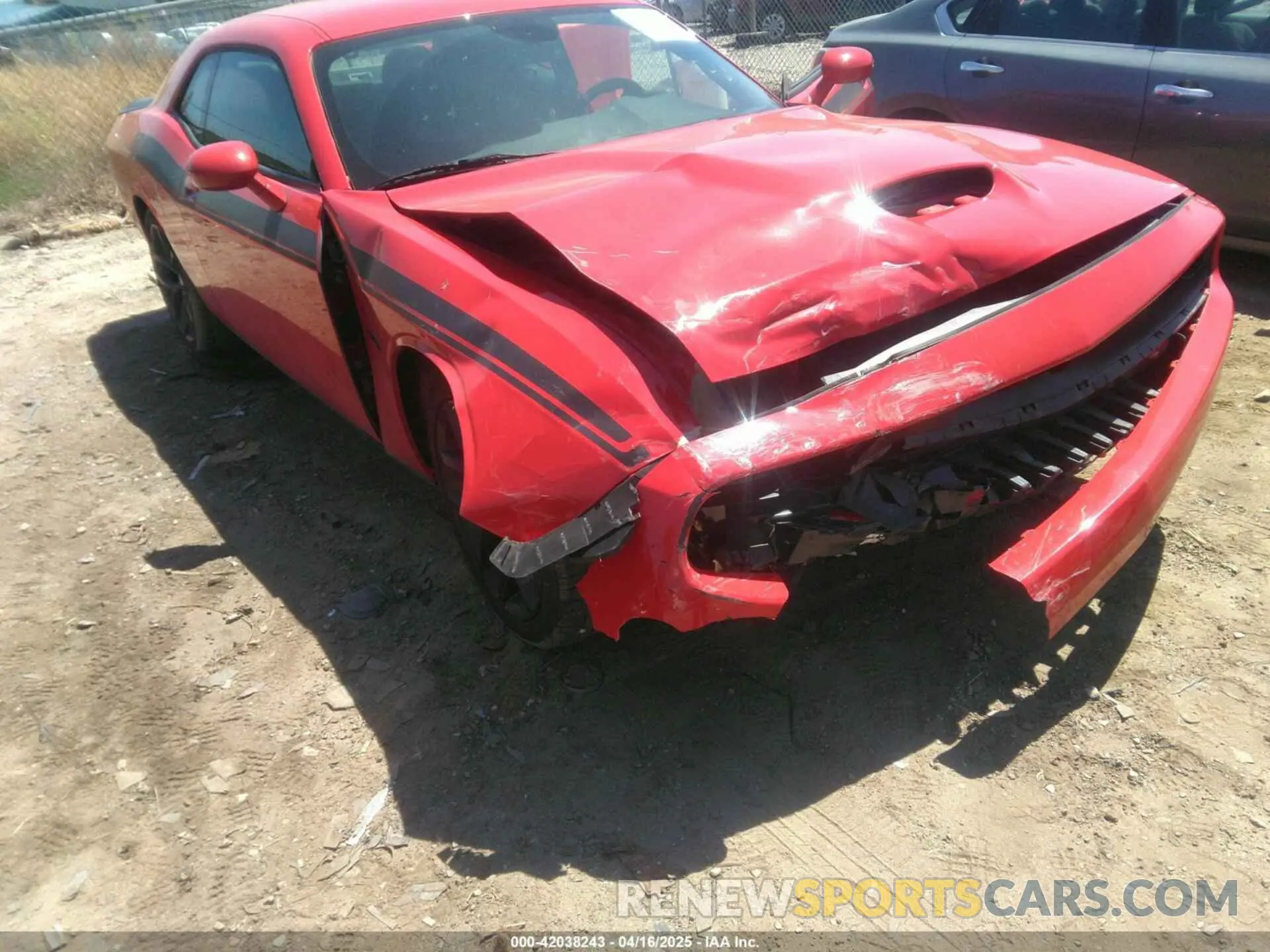 6 Photograph of a damaged car 2C3CDZBT7MH541596 DODGE CHALLENGER 2021