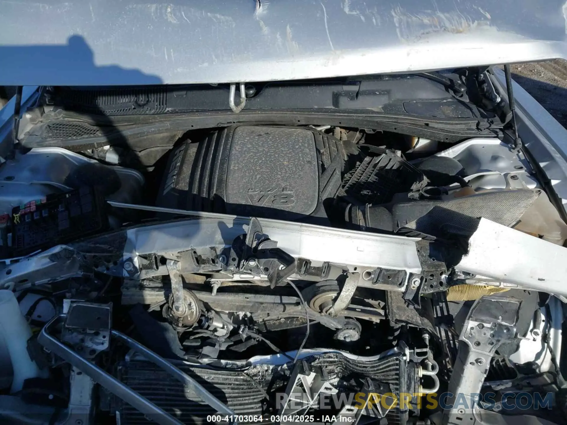 10 Photograph of a damaged car 2C3CDZBT7MH542375 DODGE CHALLENGER 2021