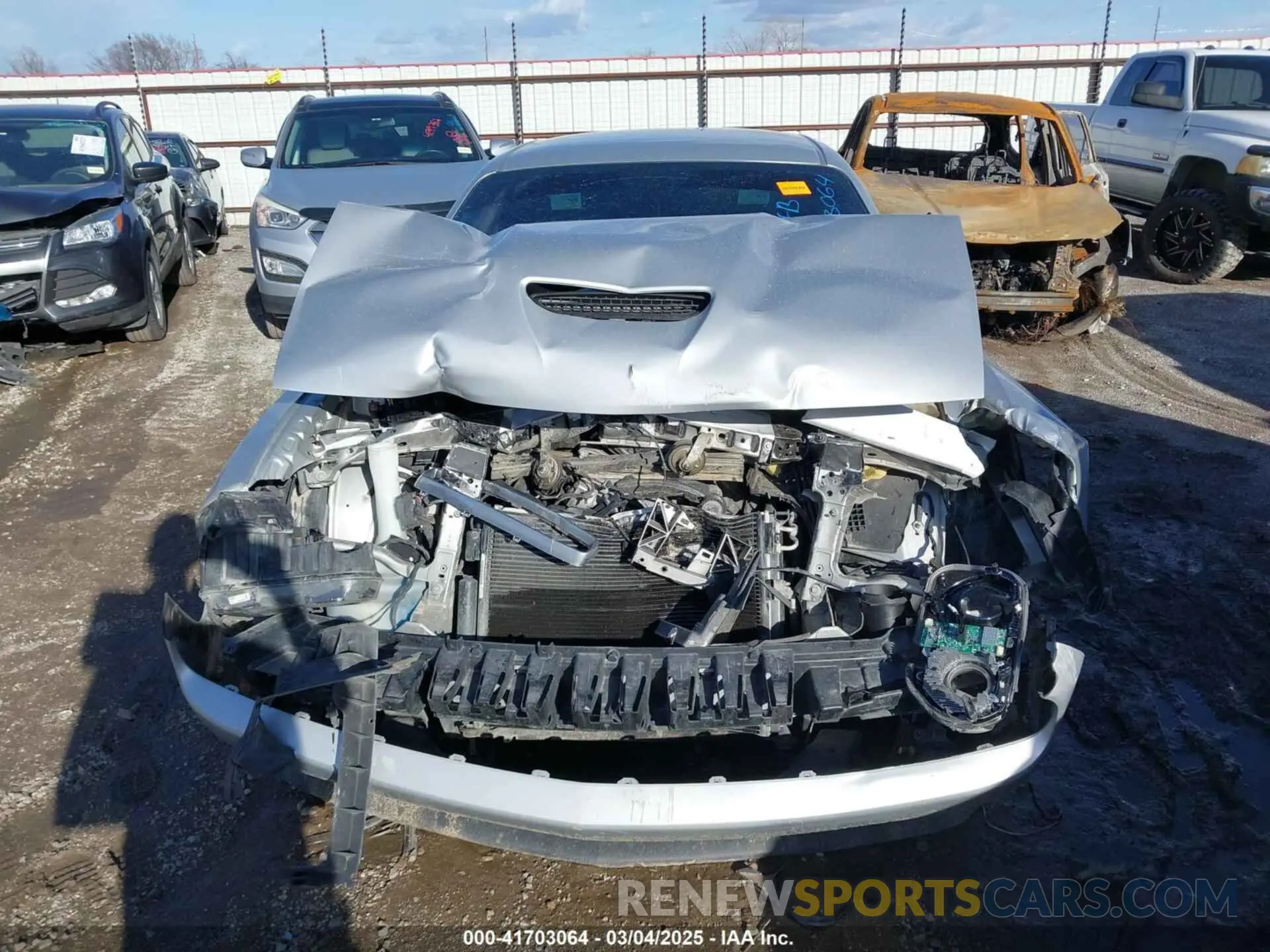 11 Photograph of a damaged car 2C3CDZBT7MH542375 DODGE CHALLENGER 2021