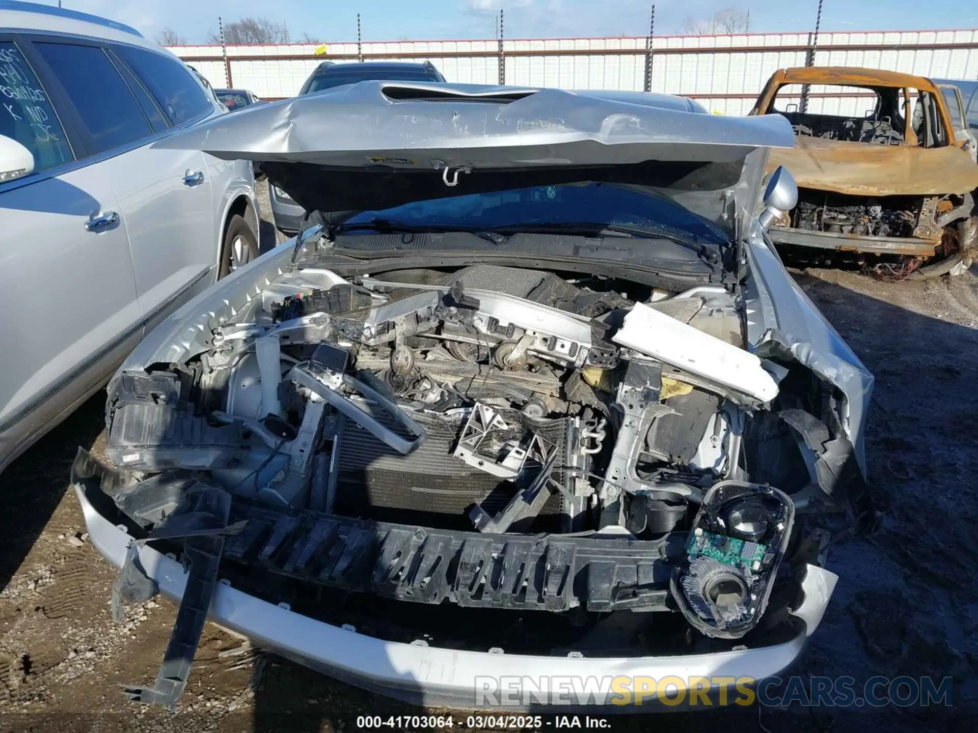 6 Photograph of a damaged car 2C3CDZBT7MH542375 DODGE CHALLENGER 2021