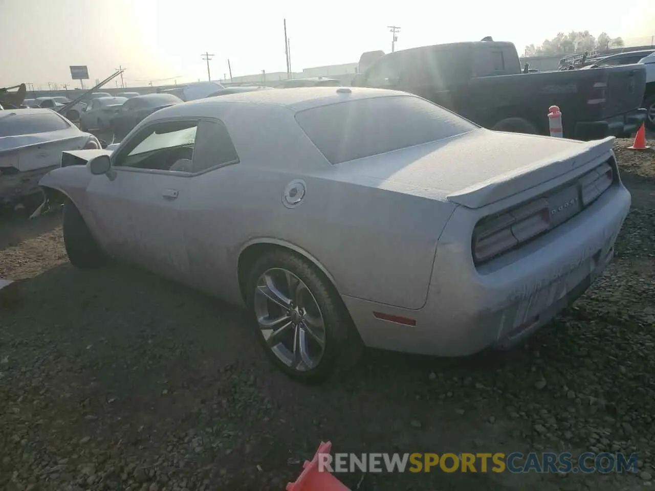 2 Photograph of a damaged car 2C3CDZBT7MH546376 DODGE CHALLENGER 2021