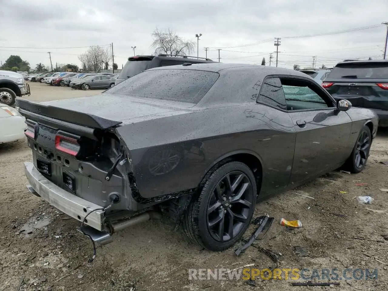 3 Photograph of a damaged car 2C3CDZBT7MH646428 DODGE CHALLENGER 2021