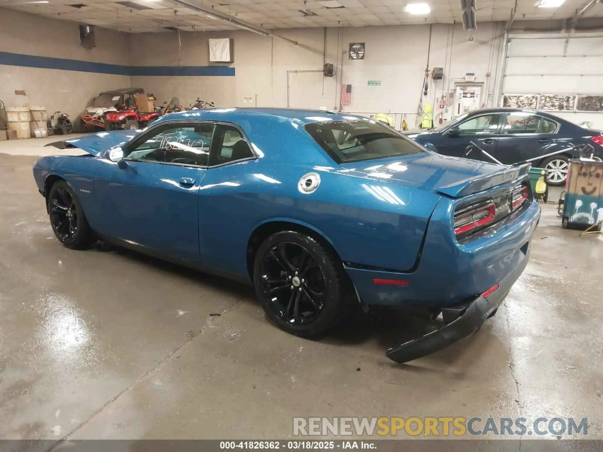 3 Photograph of a damaged car 2C3CDZBT8MH571125 DODGE CHALLENGER 2021