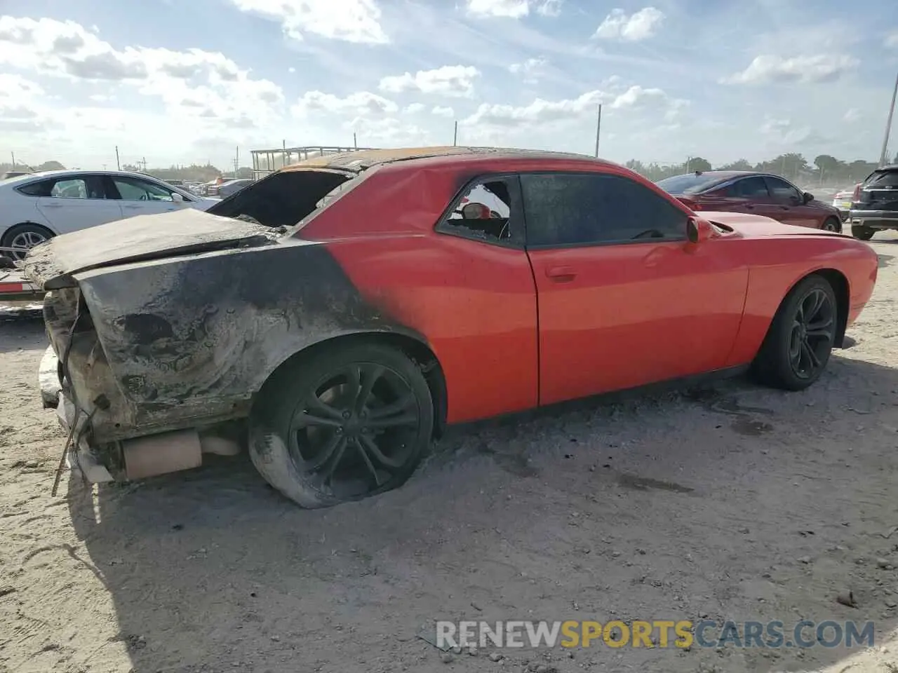 3 Photograph of a damaged car 2C3CDZBT9MH593750 DODGE CHALLENGER 2021