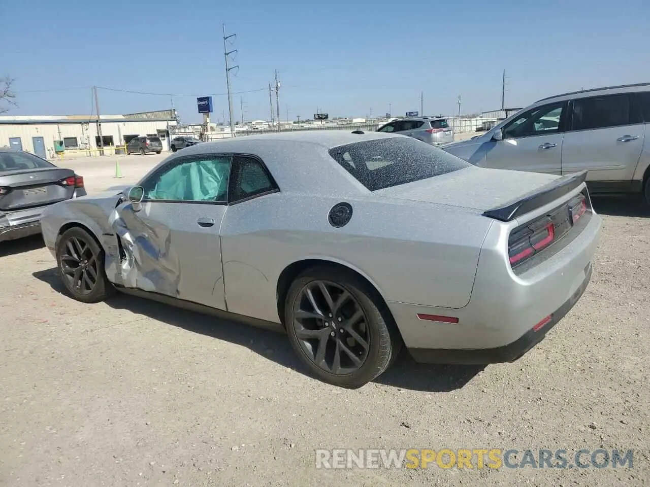 2 Photograph of a damaged car 2C3CDZBTXMH590646 DODGE CHALLENGER 2021