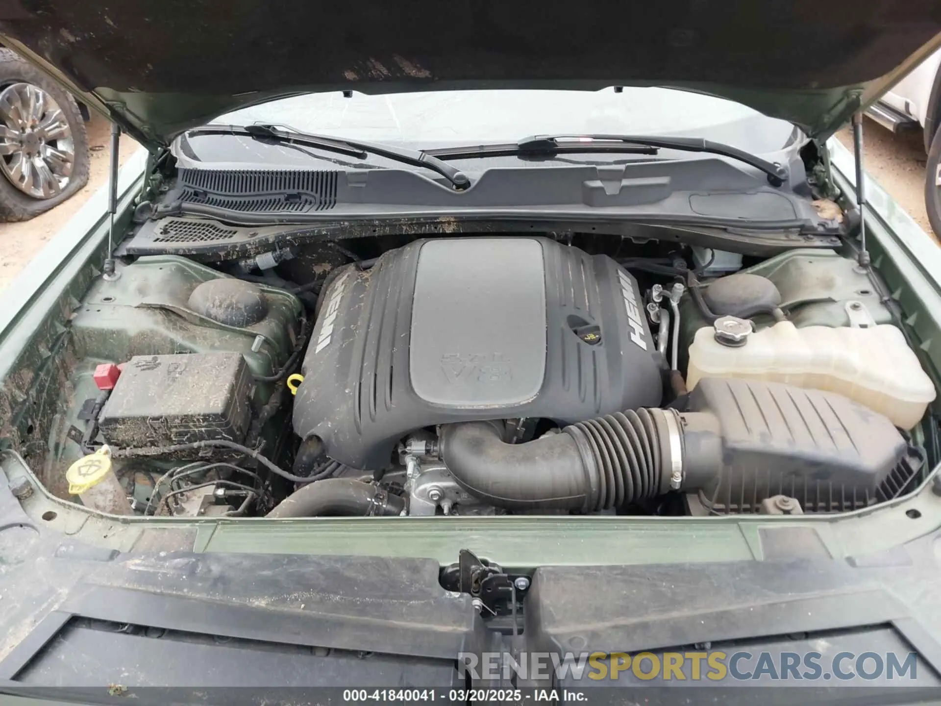 10 Photograph of a damaged car 2C3CDZBTXMH680623 DODGE CHALLENGER 2021