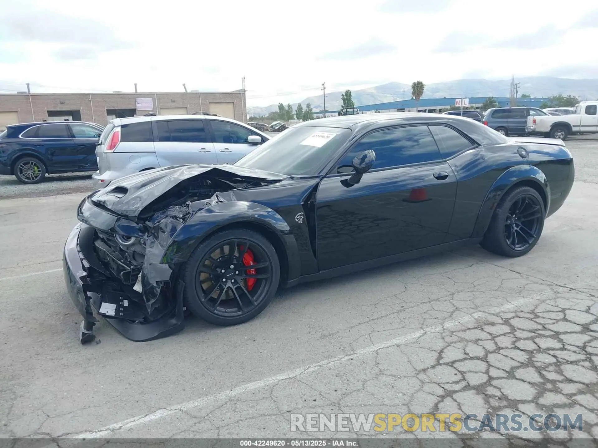 2 Photograph of a damaged car 2C3CDZC93MH626955 DODGE CHALLENGER 2021