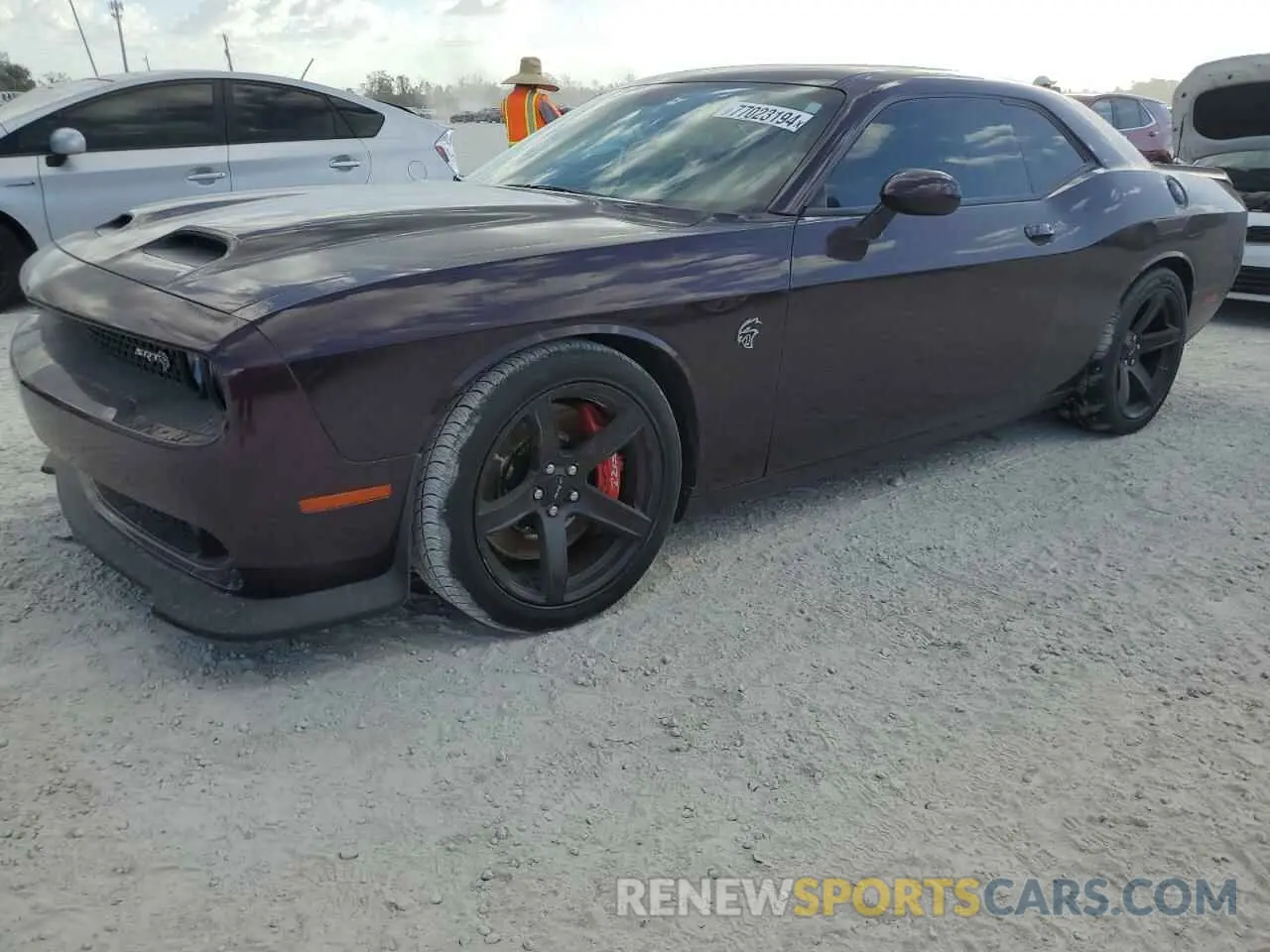 1 Photograph of a damaged car 2C3CDZC99MH603034 DODGE CHALLENGER 2021