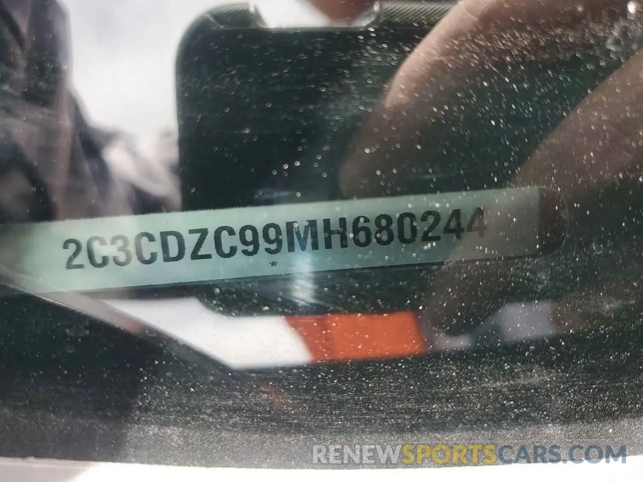 12 Photograph of a damaged car 2C3CDZC99MH680244 DODGE CHALLENGER 2021