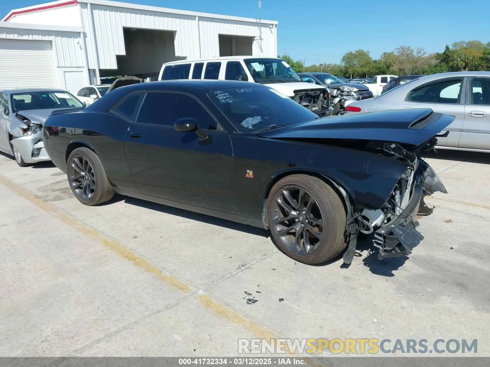 1 Photograph of a damaged car 2C3CDZFJ0MH526642 DODGE CHALLENGER 2021