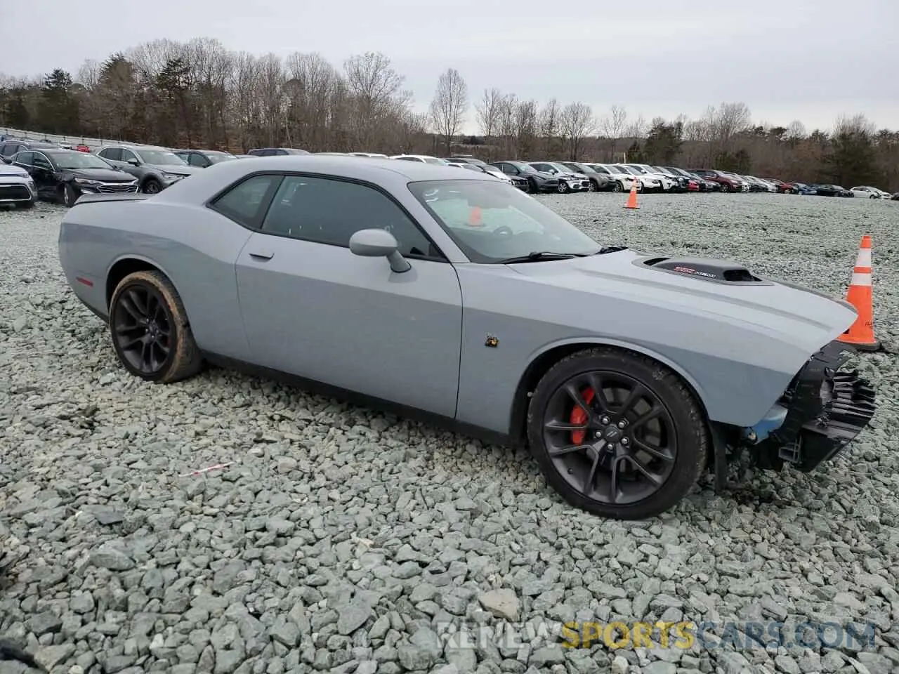 4 Photograph of a damaged car 2C3CDZFJ2MH621168 DODGE CHALLENGER 2021