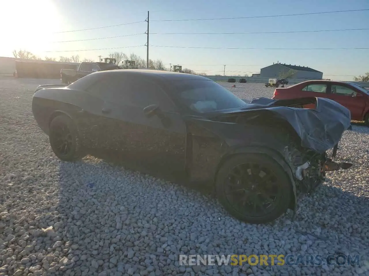 4 Photograph of a damaged car 2C3CDZFJ4MH664796 DODGE CHALLENGER 2021