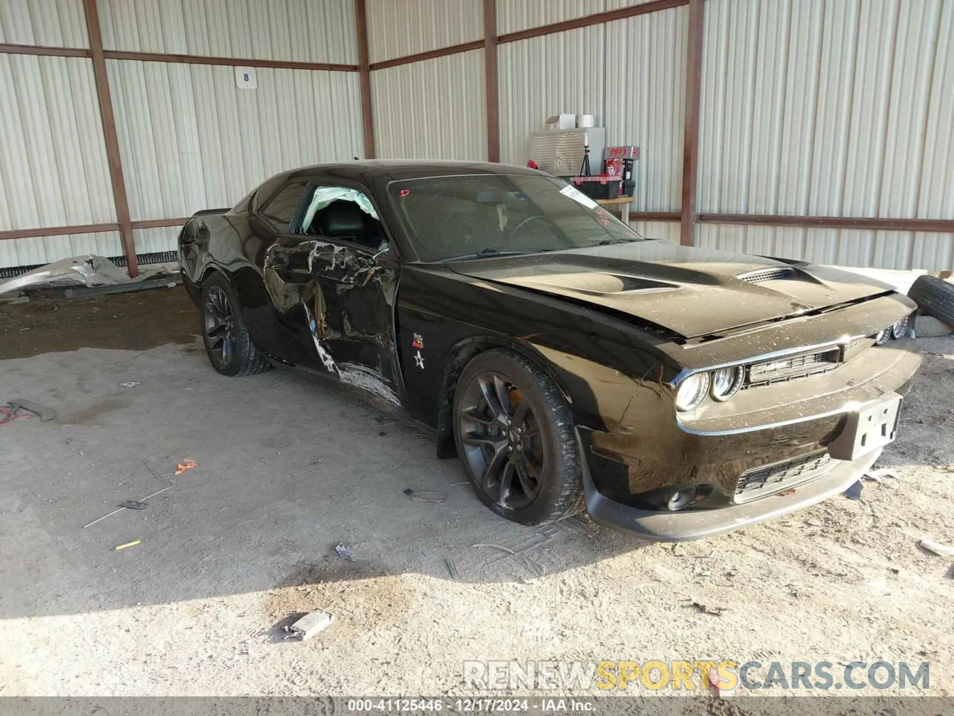 1 Photograph of a damaged car 2C3CDZFJ4MH680724 DODGE CHALLENGER 2021