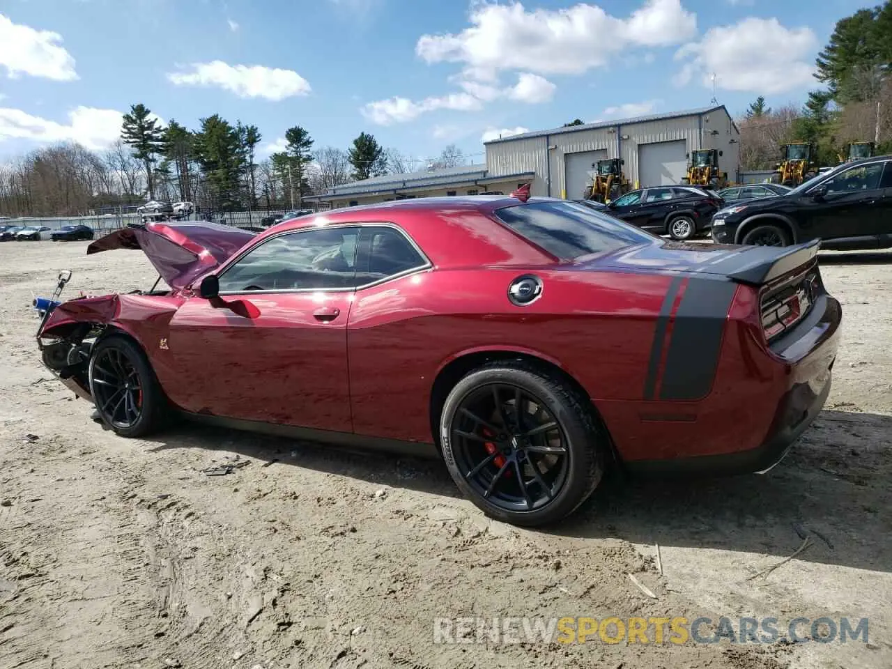 2 Photograph of a damaged car 2C3CDZFJ5MH500389 DODGE CHALLENGER 2021