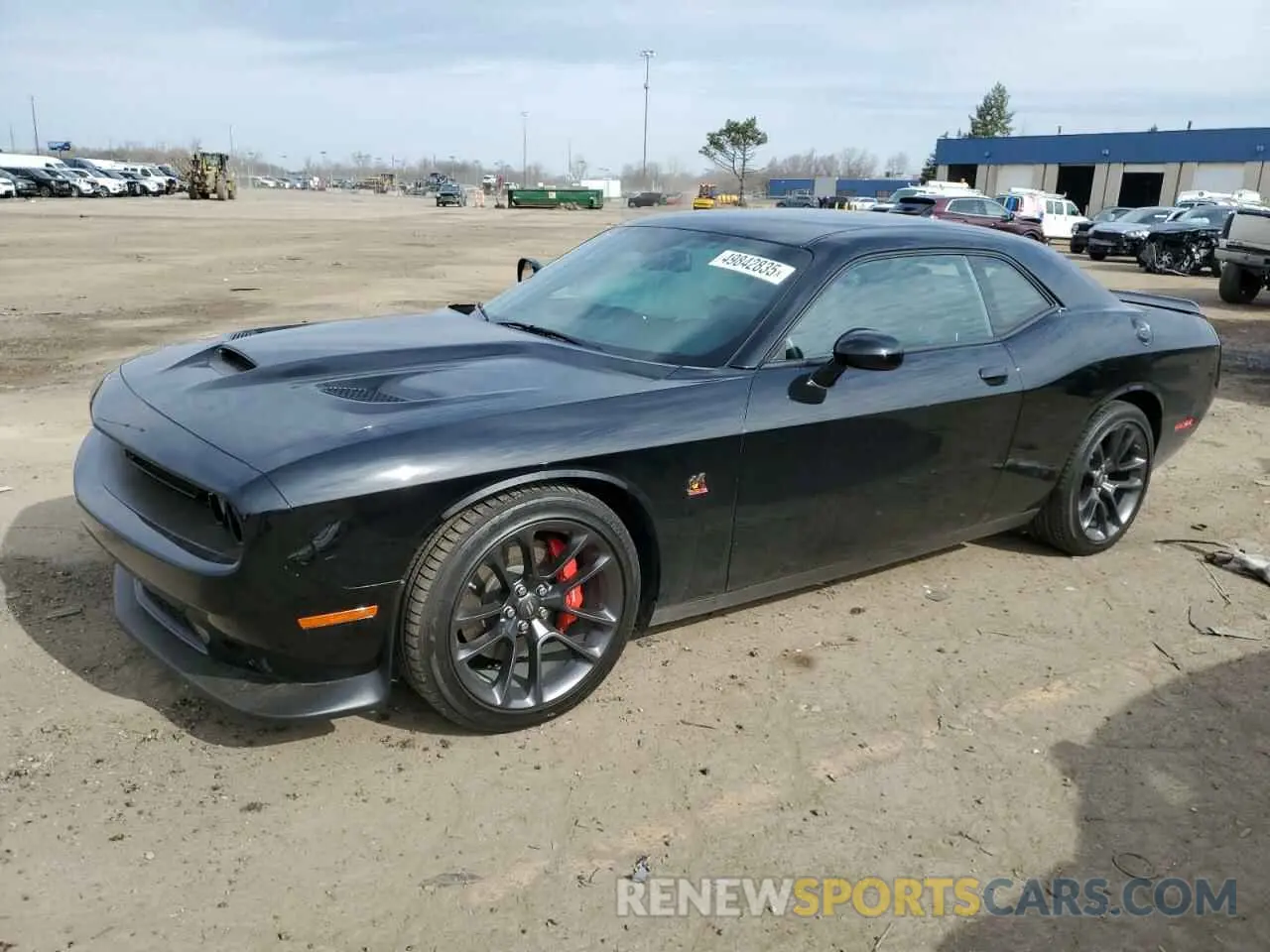 1 Photograph of a damaged car 2C3CDZFJ5MH680764 DODGE CHALLENGER 2021
