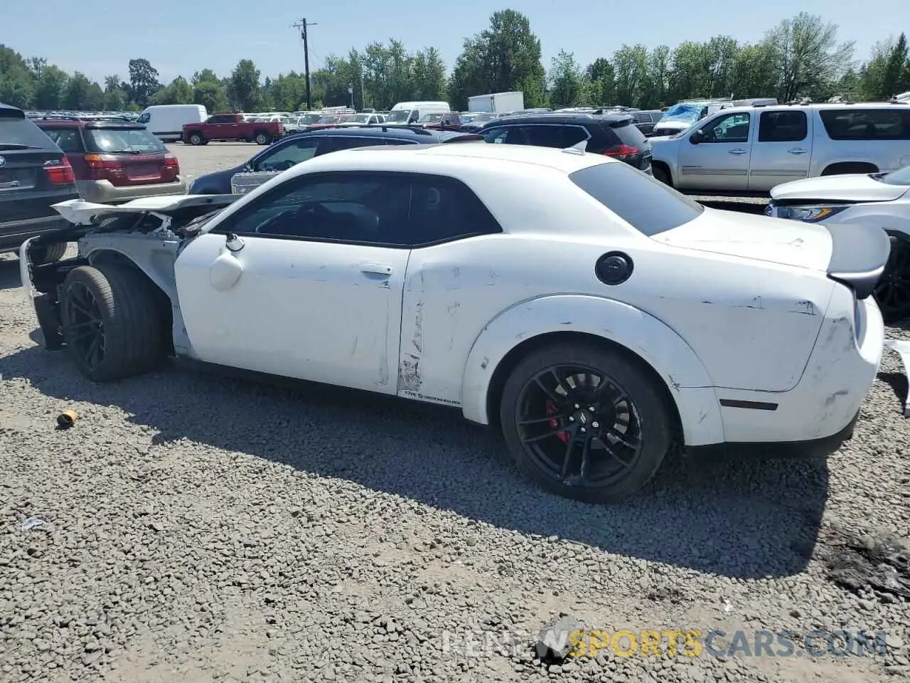 2 Photograph of a damaged car 2C3CDZFJ6MH514236 DODGE CHALLENGER 2021