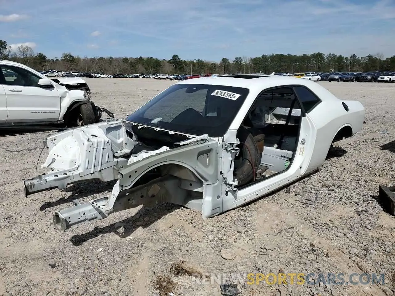 1 Photograph of a damaged car 2C3CDZFJ7MH502662 DODGE CHALLENGER 2021