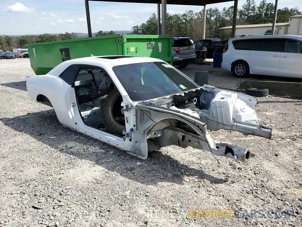 4 Photograph of a damaged car 2C3CDZFJ7MH502662 DODGE CHALLENGER 2021
