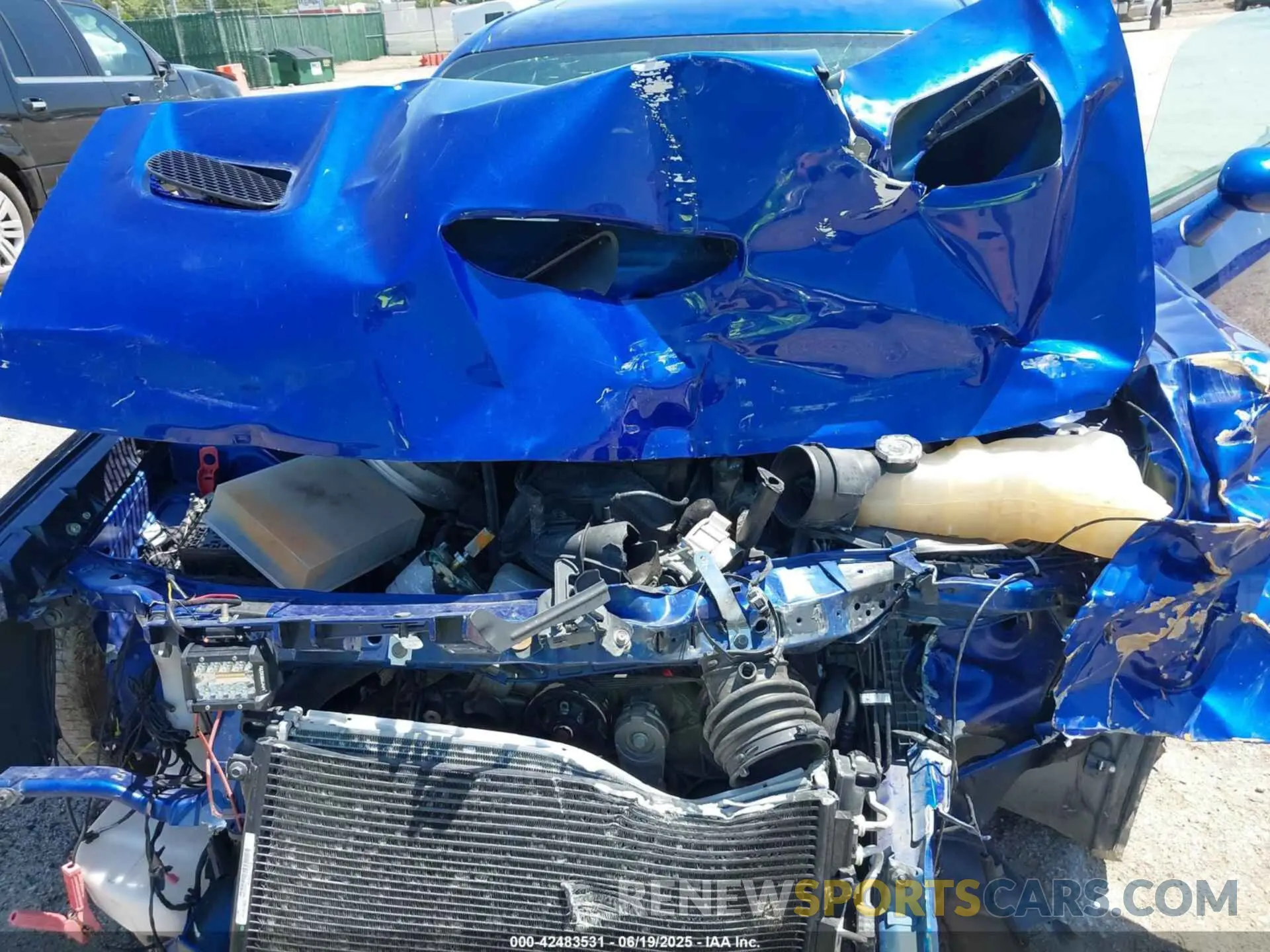 10 Photograph of a damaged car 2C3CDZFJ7MH502712 DODGE CHALLENGER 2021