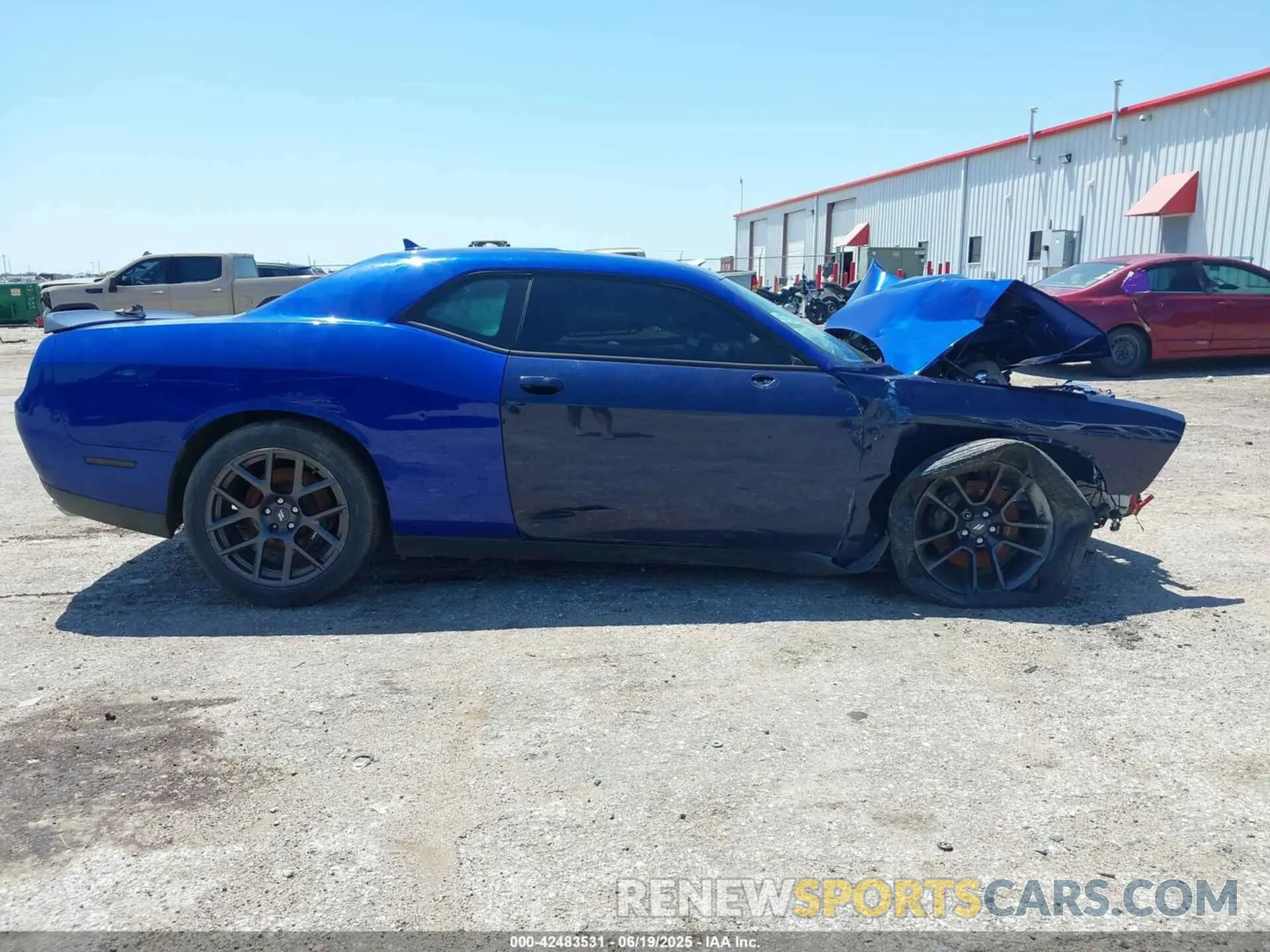12 Photograph of a damaged car 2C3CDZFJ7MH502712 DODGE CHALLENGER 2021